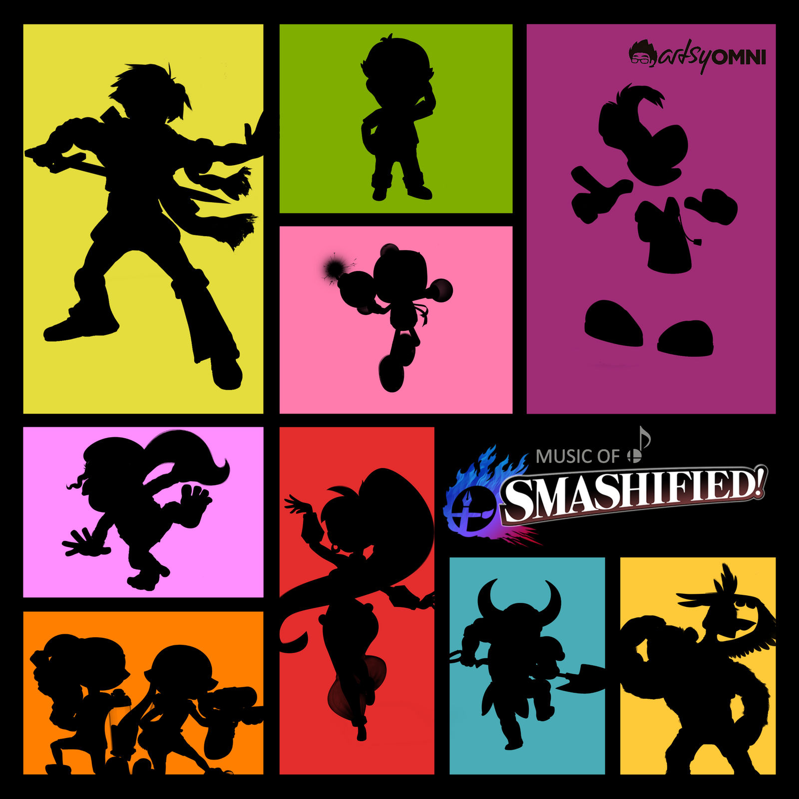 Music of Smashified - Album Cover by Herobria