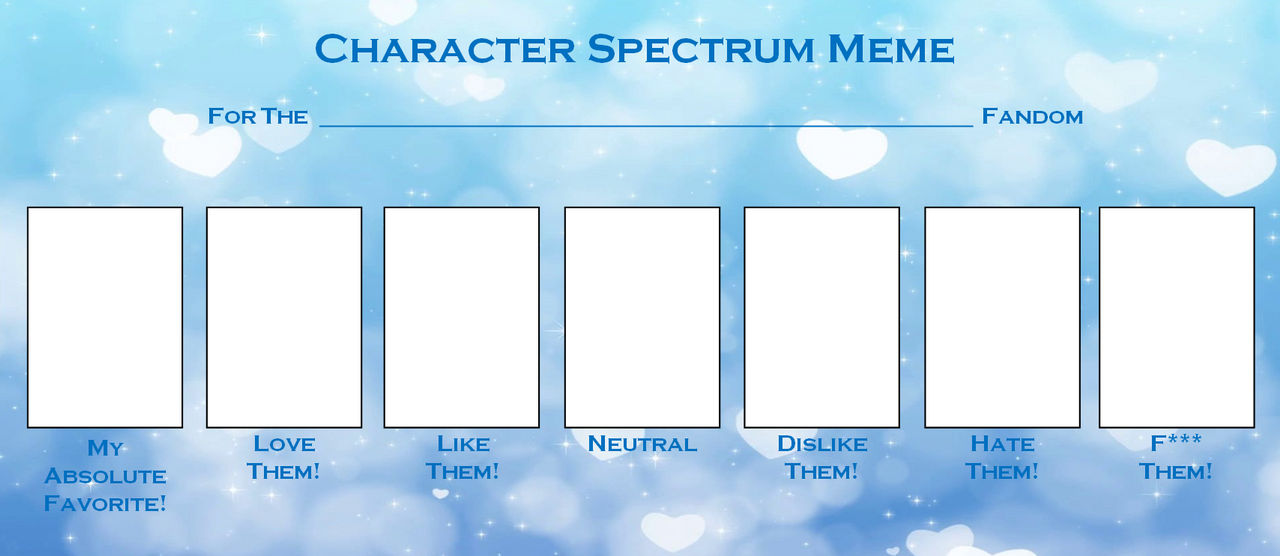 Spectrum Meme Sticker Character Spectrum Meme Template by HorrorExplorer on DeviantArt