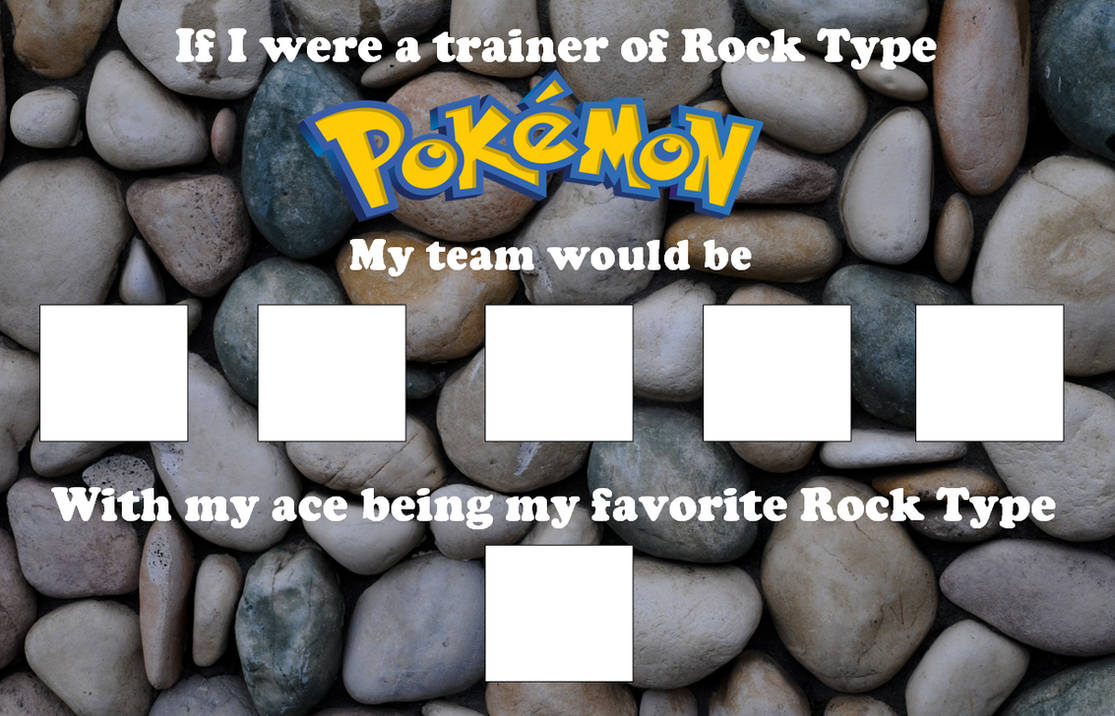 Pokemon Trainer - Rock Type Template by HorrorExplorer on DeviantArt