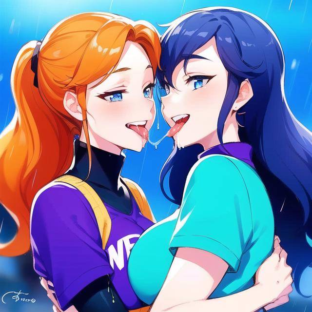 Lesbians Spit Swapping AI MIRROR By Hawk229 On DeviantArt lesbians-spit-swapping-ai-mirror-by-hawk229-on-deviantart
