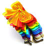 Rainbow Kawaii Bow Necklaces