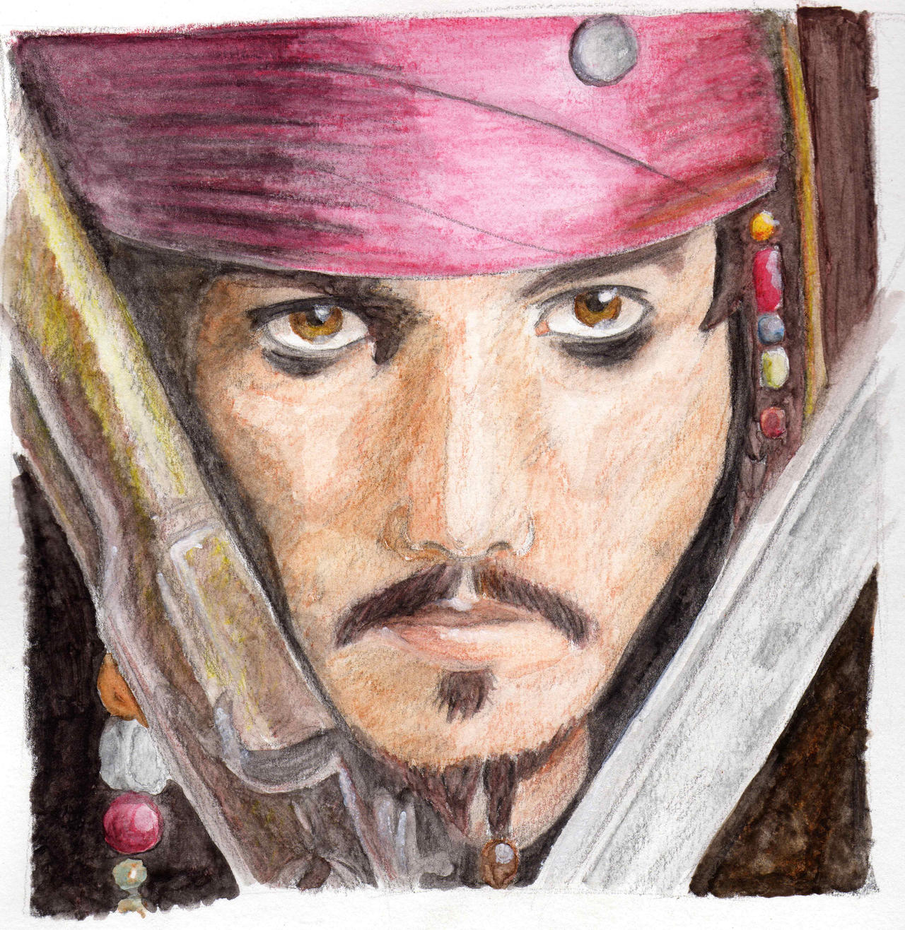Jack Sparrow Watercolor