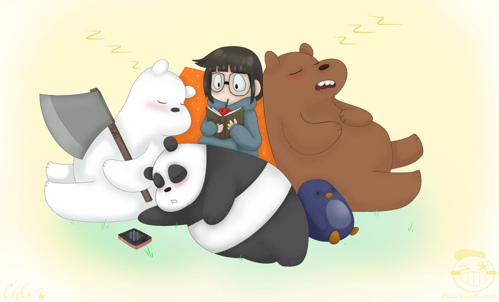 Chloe and the three Sleepy bears [We Bare Bears] by Clairbanthedoll on  DeviantArt