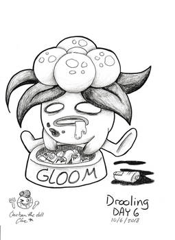 Inktober Day 6 : Drooling