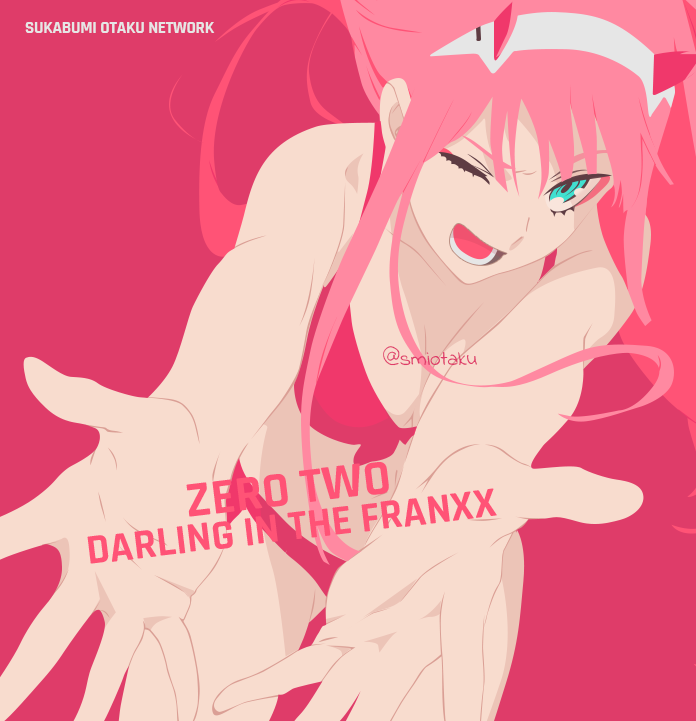 Zero two: DARLING in the FRANXX by Sarahsaurousrex on DeviantArt