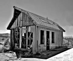 Old gas station