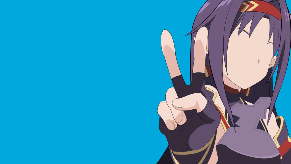 Yuuki Konno Sao Minimalist Wallpaper By Elipticpower On Deviantart