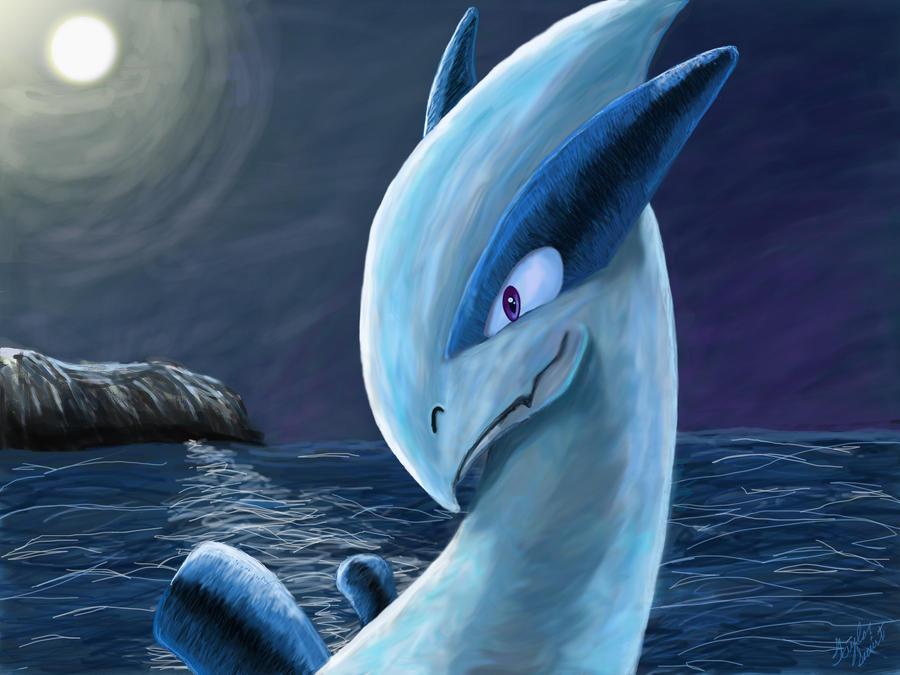 Pokemon: Lugia, Lord of the Sea by chocolatetater-tot on DeviantArt