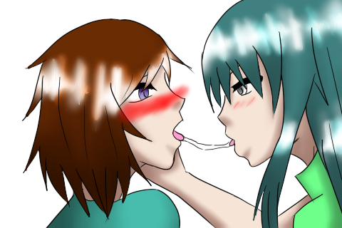 Yuri:: After Kiss Collab by SolitaryEmbers on DeviantArt Yuri:: After Kiss Collab by SolitaryEmbers on DeviantArt