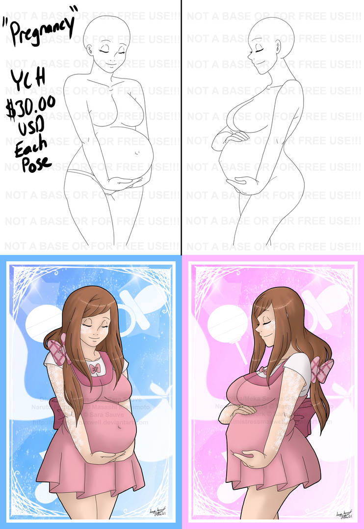 Prechan Model YCH - Pregnancy Poses - OPEN by mistressmaxwell on DeviantArt