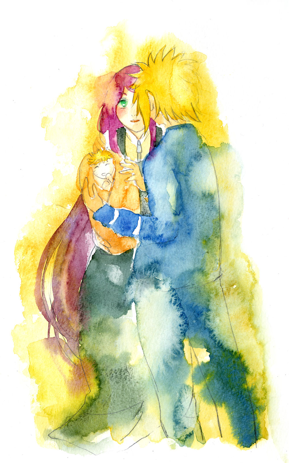 NARUTO: Minato, Kushina 10