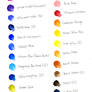 My Color chart
