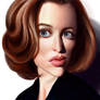 Gillian Anderson as Agent Scully