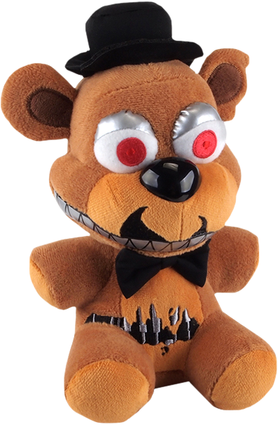 Nightmare Freddy Plushie Tranceparent