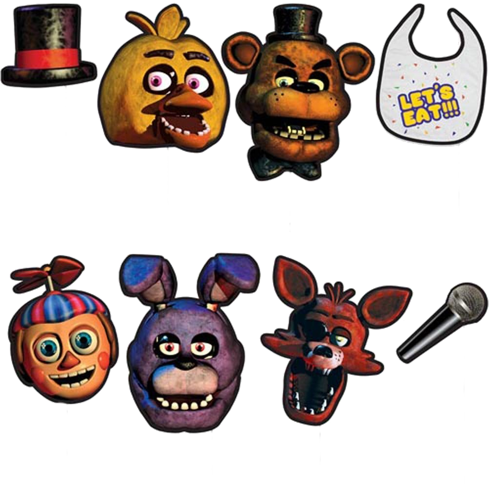 Five Nights At Freddy's 4-Piece Cutouts: Freddy