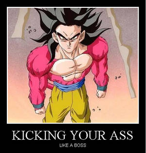 Like a Boss... Goku SSJ4