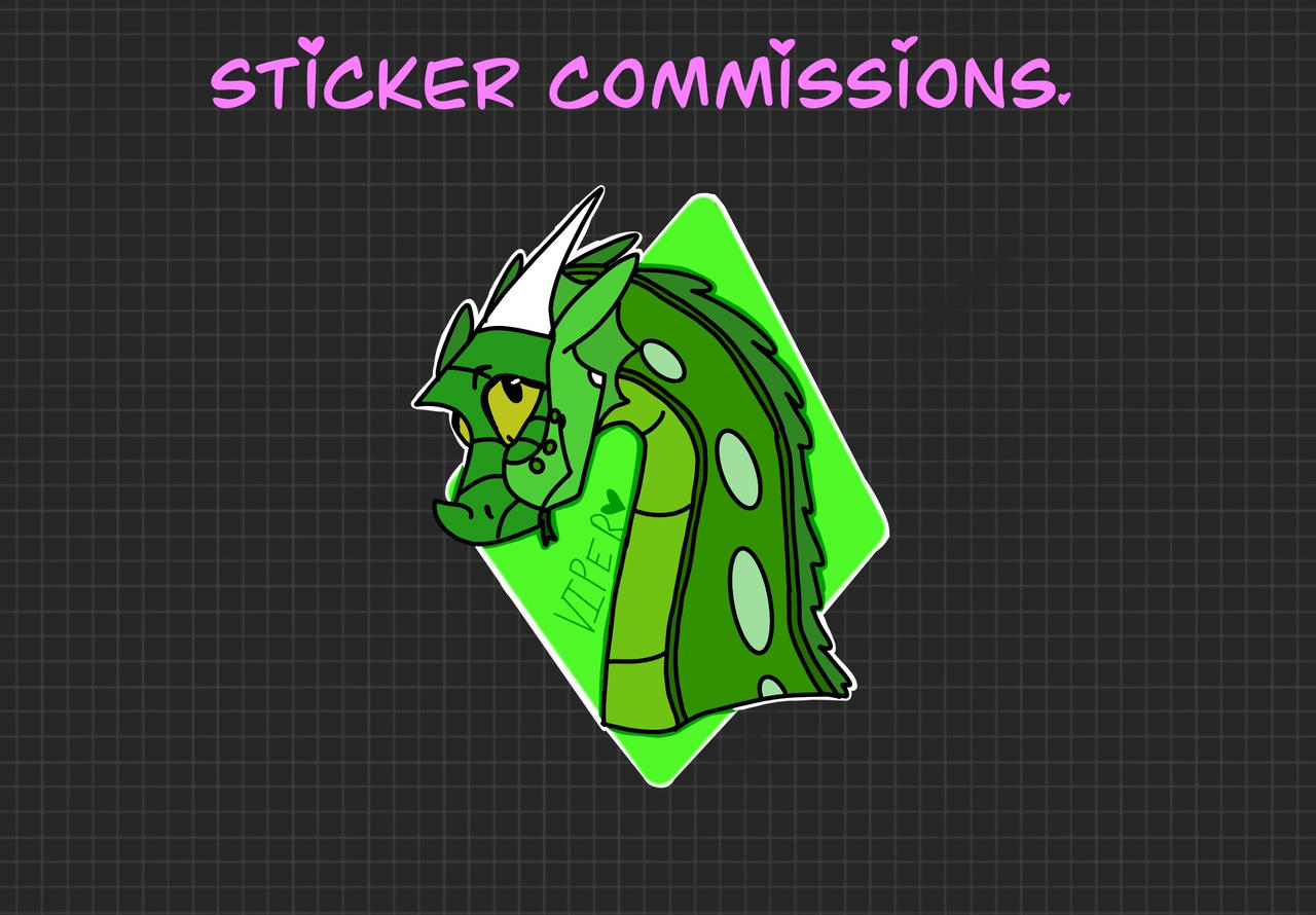 Sticker Commissions Wings of fire sticker commissions by Viper-the-rainwing on DeviantArt