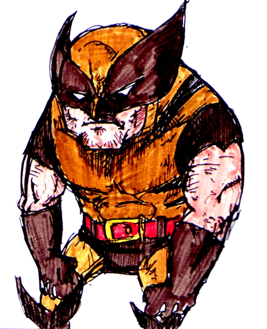 Wolverine from ma scetch book