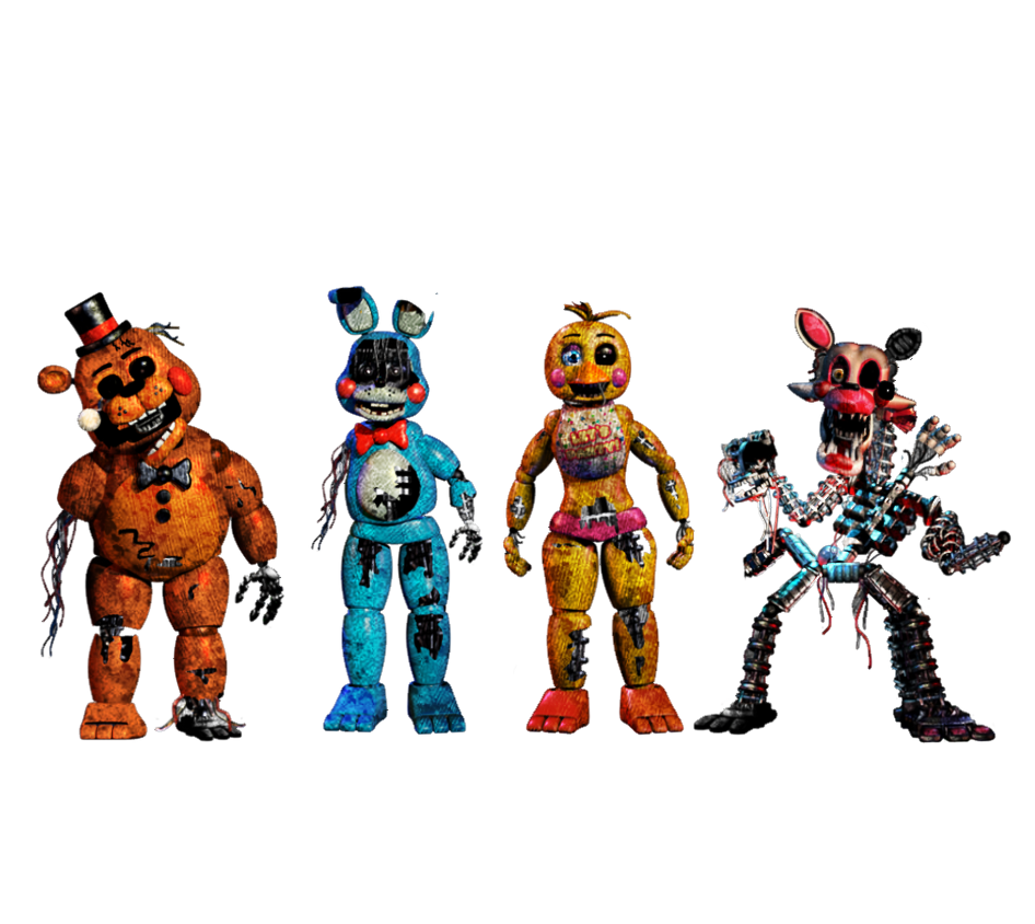 FNAF 2 Toy Animatronics Bundle | Magnet