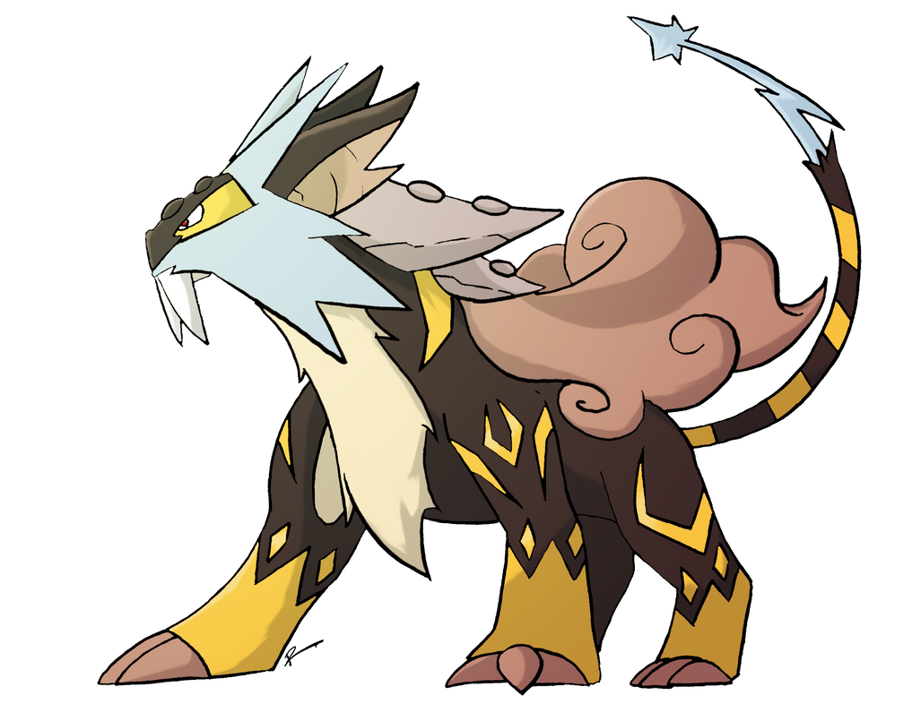 Giant Rreiko Mega Raikou by rey-menn on DeviantArt