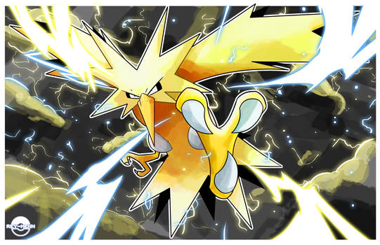 Zapdos Card Artwork 1/2