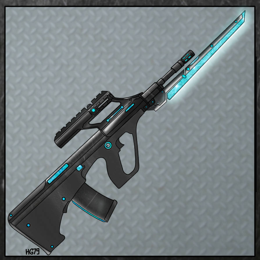 Futuristic steyr aug by HG79 on DeviantArt