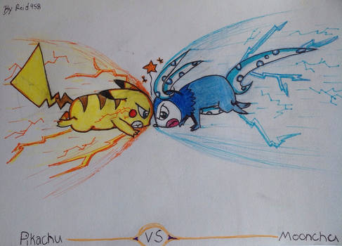 Pikachu VS Moonchu