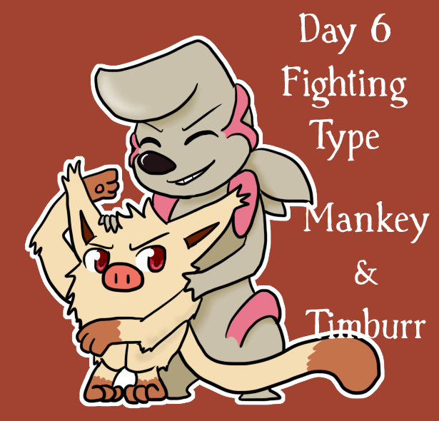 Pokeddexy '13  06/31 Mankey and Timburr