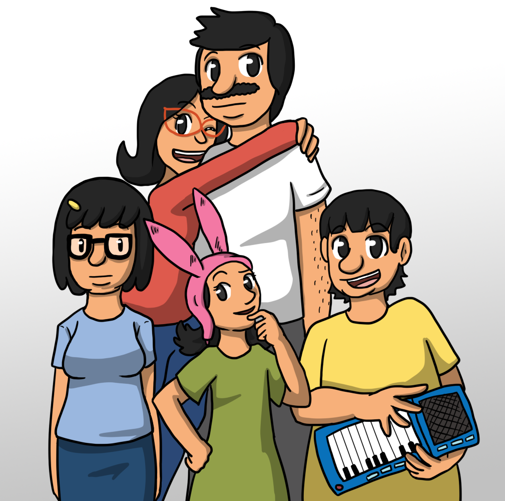 Bob's Burger family portrait