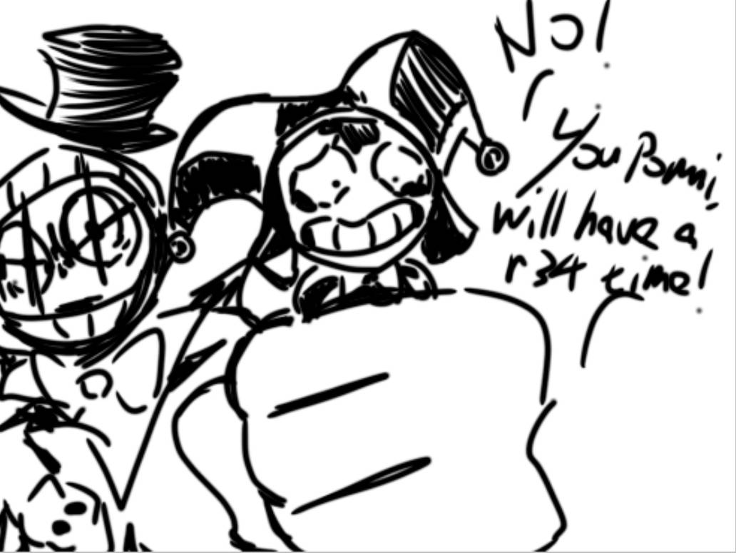 Pomni ! Is time for you to the r34 world ! by PinkyVee on DeviantArt