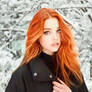 Red head winter