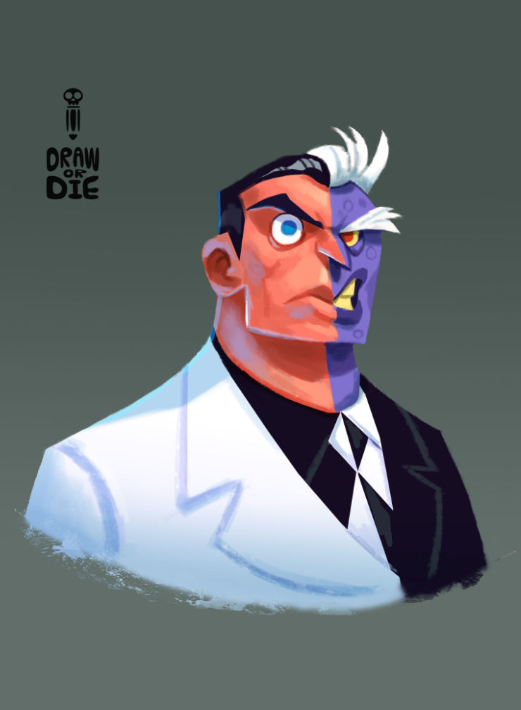 Two Faces Fanart by cesarvs on DeviantArt
