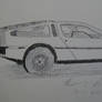 DeLorean Sketch 8