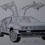 DeLorean Sketch 10