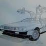 DeLorean Sketch 11