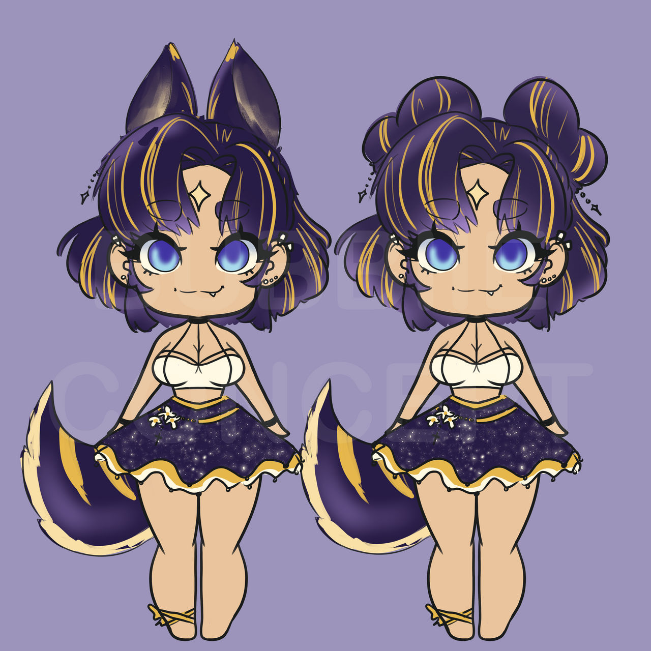 Chibi Concept by HeyBubbiie on DeviantArt