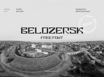 Belozersk Free Font