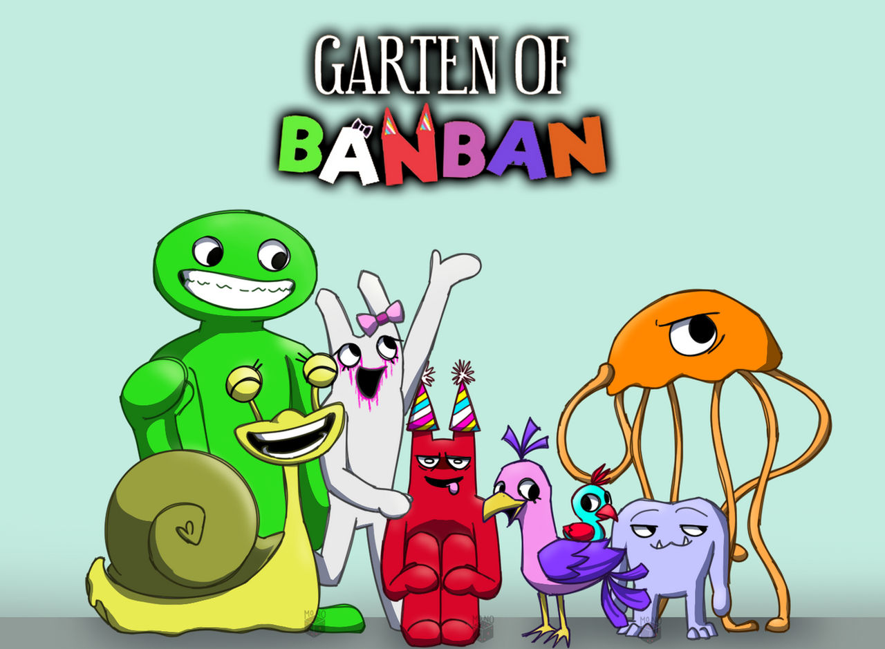 Garden of banban 4 family by Sashamilov on DeviantArt
