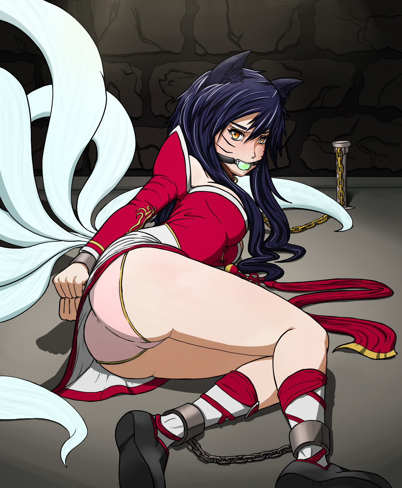 Ahri Ball Gagged