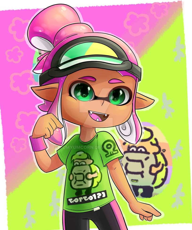 Inkling commission by YumYumCorn on DeviantArt