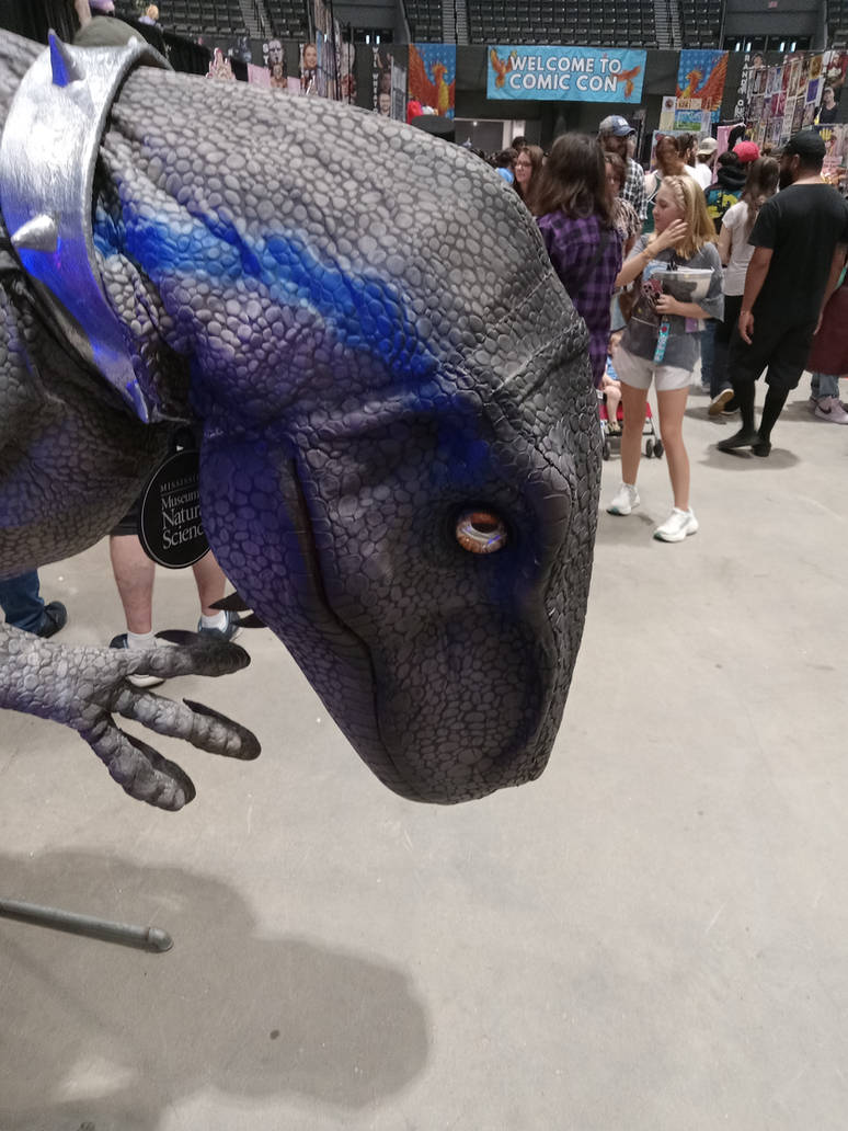 Polybuzz Blue Raptor Blue The Raptor animatronic by DragonessCynderLove1 on DeviantArt