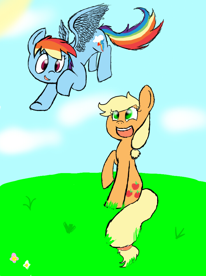 applejack and RD