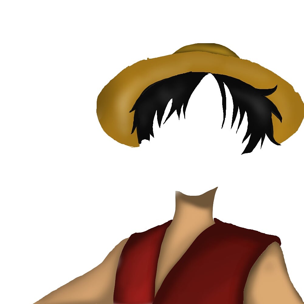 How To Make Luffy Avatar In ROBLOX Account One Piece 