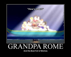 Grandpa Rome Poster