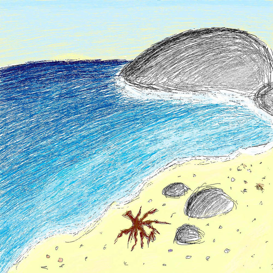 ocean sketch by Cidul-rife on DeviantArt
