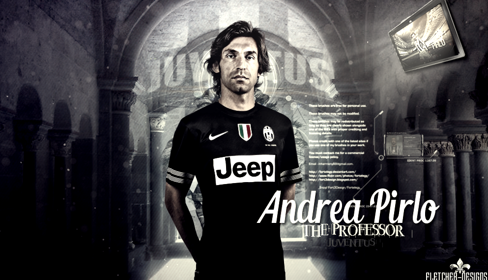 ANDREA  PIRLO WALLPAPER (The Professor)