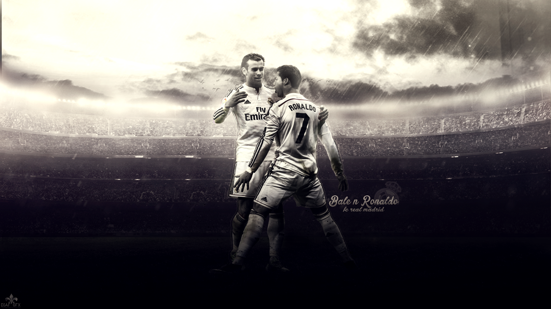 Gareth Bale n Cristiano Ronaldo Wallpaper 2014/15