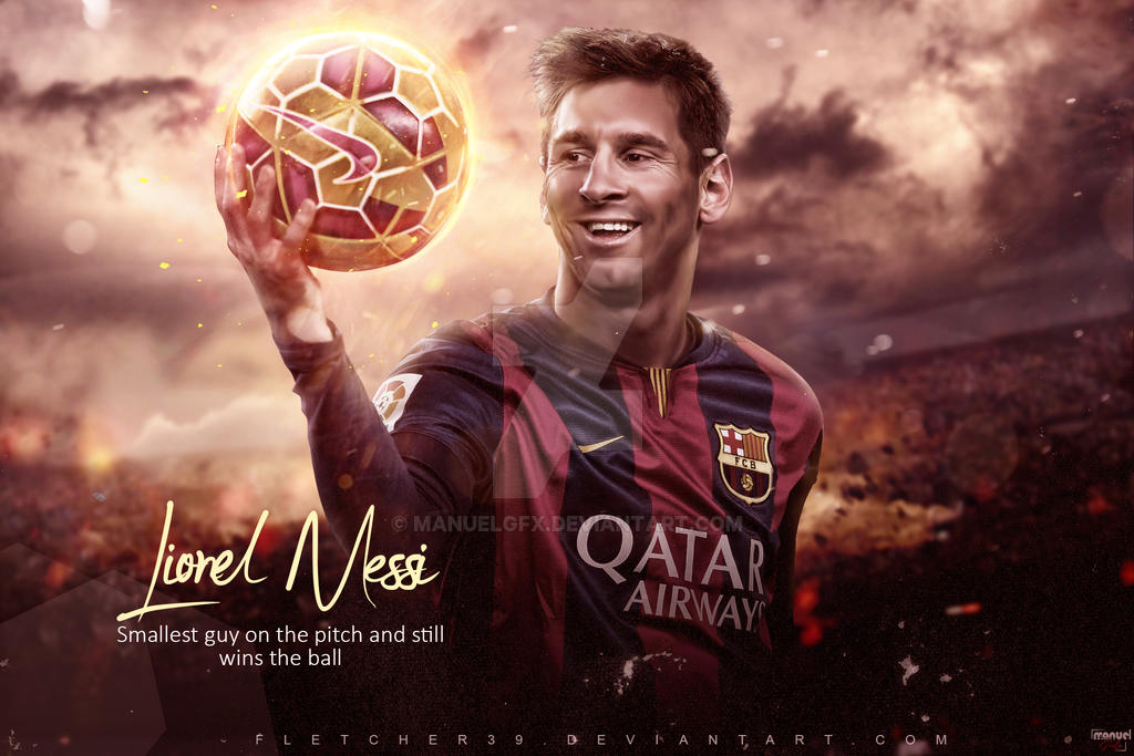 Lionel Messi Wallpaper (Fc Barcelona) by ManuelGFX on DeviantArt