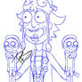 Sketch: Super Morty Fan Rick