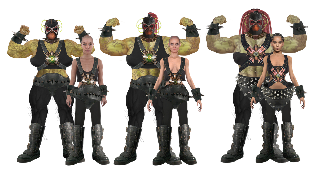 She Bane Deviantart Female Bane Transformation Project: Trinity by FBane321 on DeviantArt